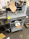 METAL RECEIVING DESK