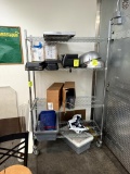 FOUR TIER METRO RACK