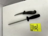 KNIFE AND SHARPENER