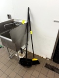 BROOM AND DUST PAN