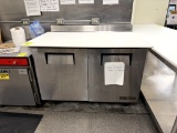 TRUE REFRIGERATED PREP TABLE