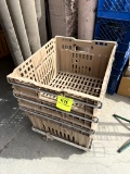 PRODUCE CRATES ON DOLLY