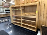 WOOD WALL SHELVING