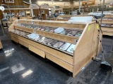 WOOD BULK FOOD SELF SERVICE ISLAND