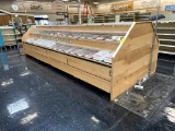WOOD BULK FOOD SELF SERVICE ISLAND