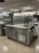 AMTEKCO 5FT STAINLESS STEEL FOOD PREP CART