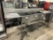 STAINLESS STEEL THREE COMPARTMENT SINK (NO FAUCETS)