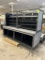 OPEN FRONT DRY GOODS BAKERY DISPLAY (MISSING PULL OUT BOTTOM DRAWERS)