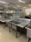 STAINLESS STEEL TWO COMPARTMENT SINK W/ SPRAYER