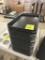 STACK OF 11IN X 18IN PLASTIC CAFÉ TRAYS