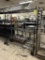 ULINE 5 TIER WIRE RACK W/CASTERS