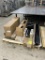 PALLET OF NEW LOZIER SHELVING PARTS