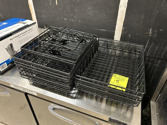 BLACK WIRE BASKETS
