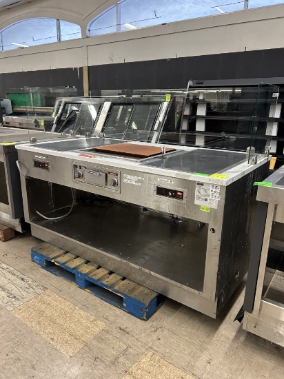 2019 HILL PHOENIX 6FT HEATED MEAT CARVING TABLE
