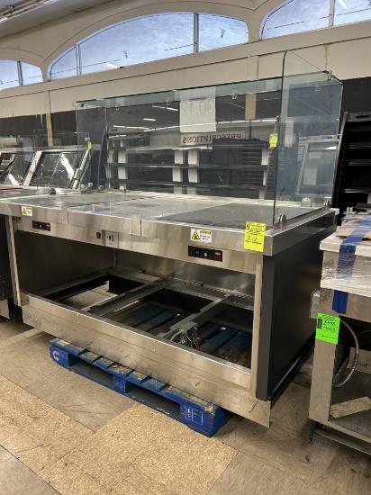 2019 HILL PHOENIX 6FT HEATED MEAT CARVING TABLE