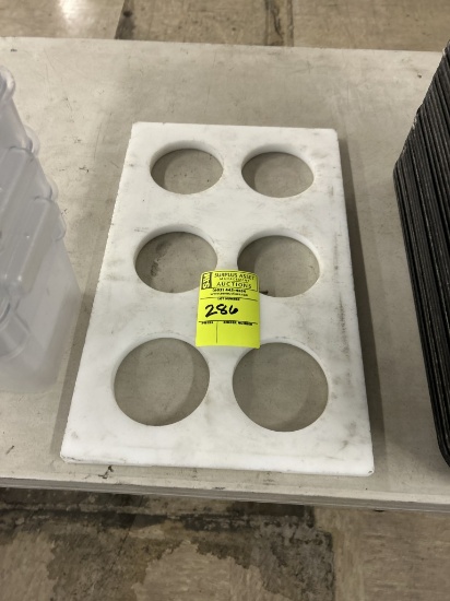 20IN X 12IN POLY BOARD W/ 4IN HOLES