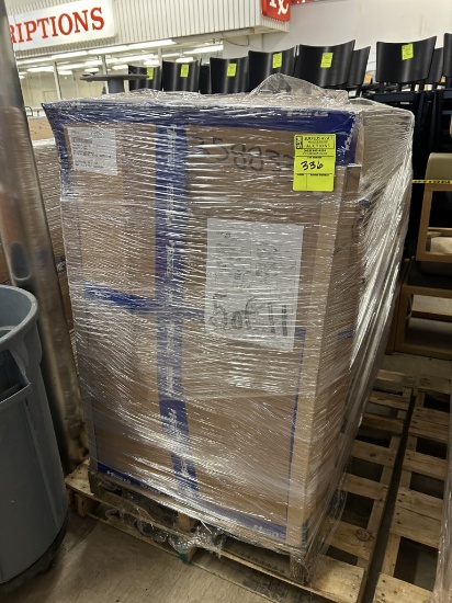 NEW IN BOX HILL PHOENIX BLACK 18IN X 48IN CASE SHELVES