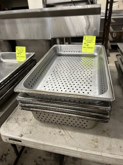 PERFORATED STAINLESS STEEL INSERTS