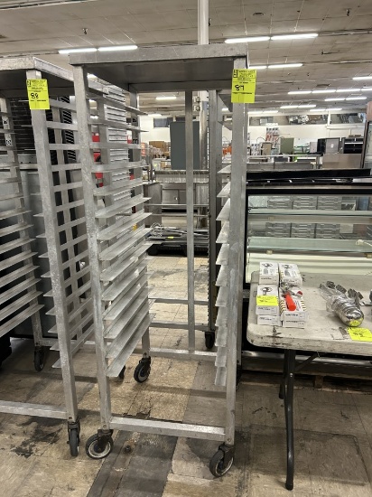 ALEXANDER INDUSTRIES 14 SLOT ALUMINUM RACK
