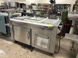 AMTEKCO 5FT STAINLESS STEEL FOOD PREP CART