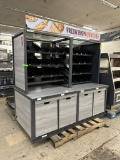 OPEN FRONT DRY GOODS BAKERY DISPLAY