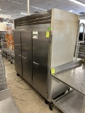 TRAULSEN THREE DOOR STAINLESS STEEL FREEZER