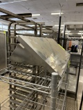 28IN X 12IN STAINLESS STEEL WALL SHELF