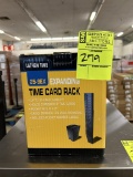 NEW IN BOX LATHEM TIME CARD RACK