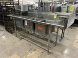 ADVANCE TABCO 3 COMPARTMENT SINK