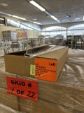 PALLET OF RTC 20IN CLEAR LEFT TRACKS NO PUSHER