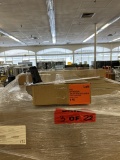 PALLET OF RTC 20IN CLEAR LEFT TRACKS W/ LIGHT PUSHER