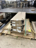 PALLET OF NEW LOZIER SHELVING PARTS