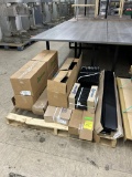 PALLET OF NEW LOZIER SHELVING PARTS