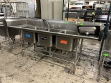 ADVANCE TABCO 3 COMPARTMENT SINK