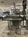 ADVANCE TABCO 1 COMPARTMENT SINK