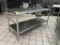 72IN X 30IN X 34IN STAINLESS STEEL TABLE