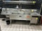 STAINLESS STEEL THREE COMPARTMENT SINK W/ SIDE HAND SINK