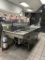 STAINLESS STEEL THREE COMPARTMENT SINK W/ SIDE FAUCET