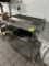 STAINLESS STEEL CONVEYOR TABLE