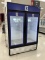 TRUE TWO GLASS DOOR ICE MERCHANDISER
