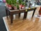 GROUP OF WOODEN NESTING MERCHANDISING TABLES