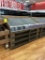 6FT PORTABLE SLANTED PRODUCE TABLES W/ SHELVING BELOW