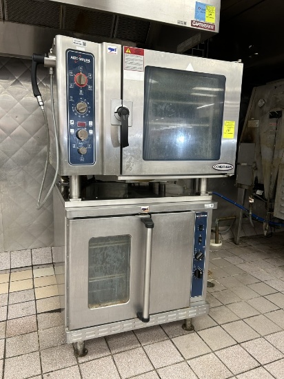 2010 ALTO-SHAAM STACKED ELECTRIC COMBI AND CONVECTION OVENS