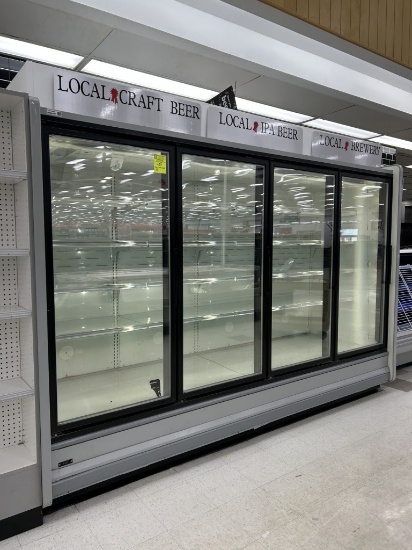 KYSOR WARREN 4 DOOR LOW TEMP REACH-IN CASE