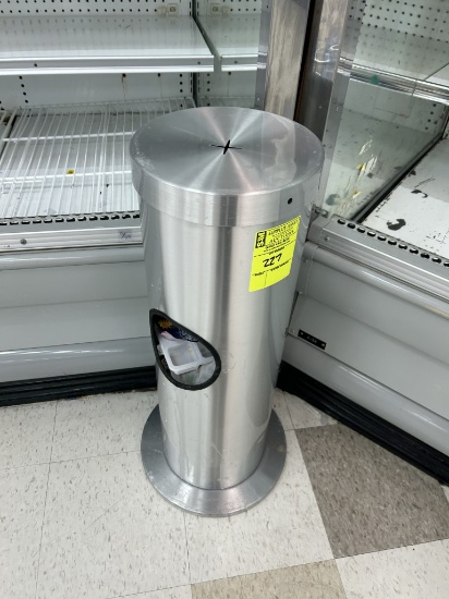 STAINLESS SANITIZING WIPE STATION