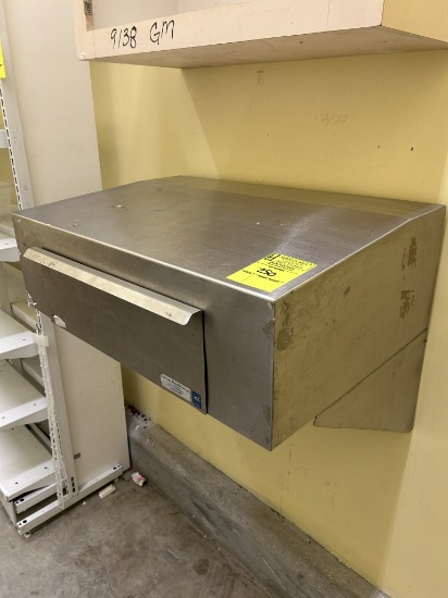 30IN X 20IN STAINLESS WALL MOUNT RECEIVING DESK