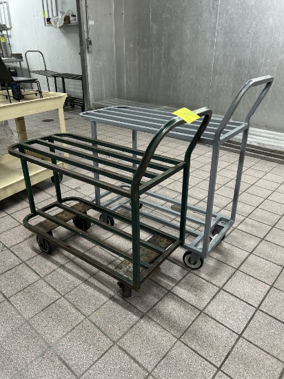38IN X 18IN TWO-TIER CARTS