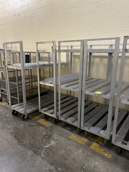 ASSORTED ALUMINUM COOLER CARTS