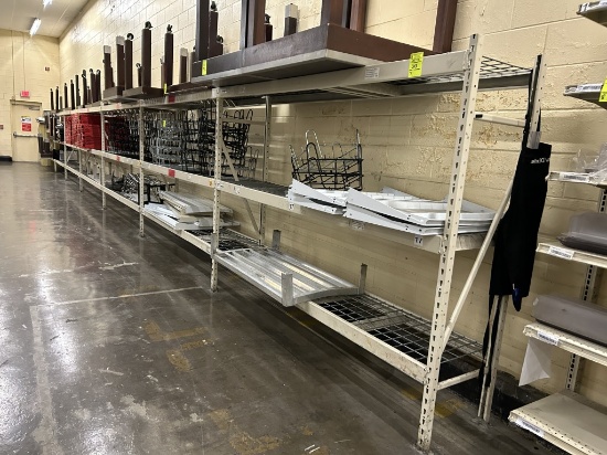 7 SECTIONS OF WIDE SPAN RACKING