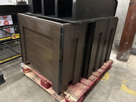 36IN X 14IN X 30IN DRY PRODUCE MERCHANDISERS